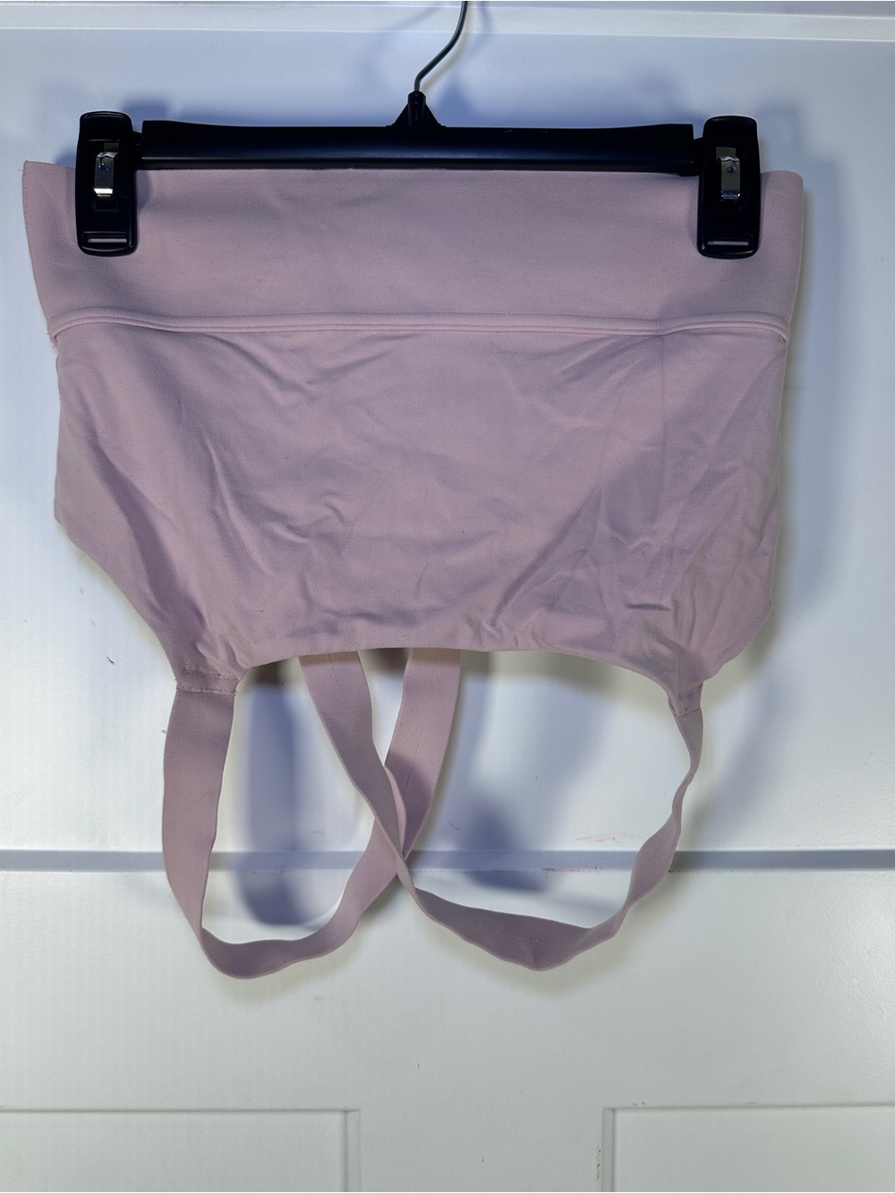 Athleta Light Mauve Seamless Bralette Top No Cups Athletic Sports Bra